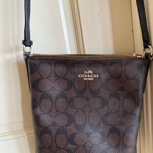 Coach Brown & Black Crossbody Bag